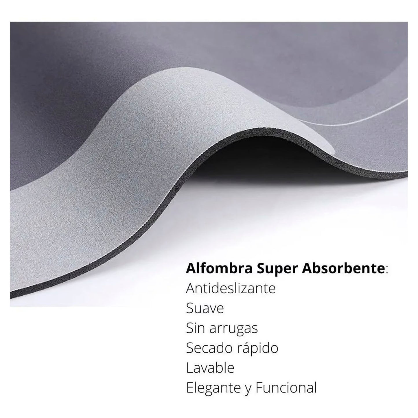 Alfombra de Baño Super Absorbente